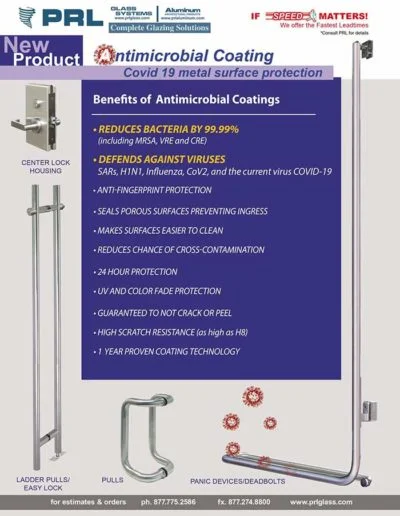 antimicrobial metal coatings