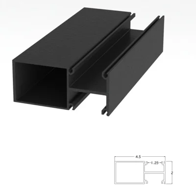 251BRVM - 2" X 4-1/2" Vertical Mullion