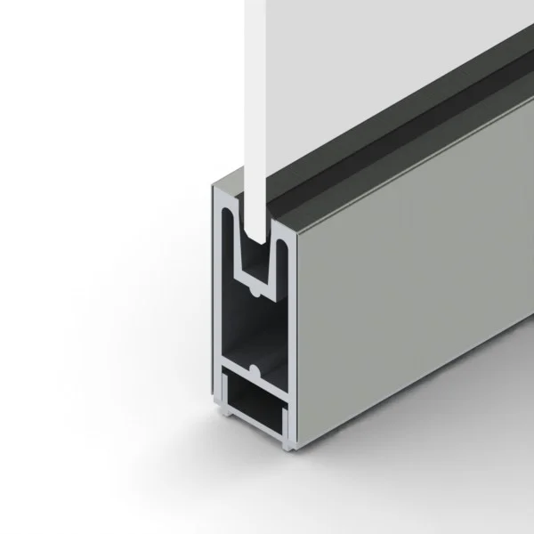 PL350SDSBS - PL-350 Dry Set SIDELITE Rail #4 Stainless Steel