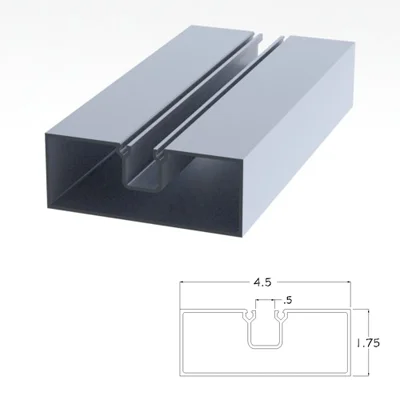 450CLSWJ - 1-3/4" X 4-1/2" Solid Wall Jamb
